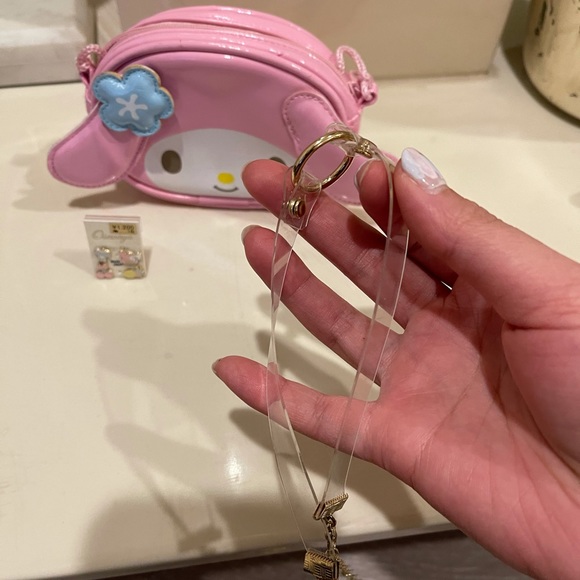 EUC Cute Sanrio Melody mini bag and accessory Lot - Picture 3 of 11